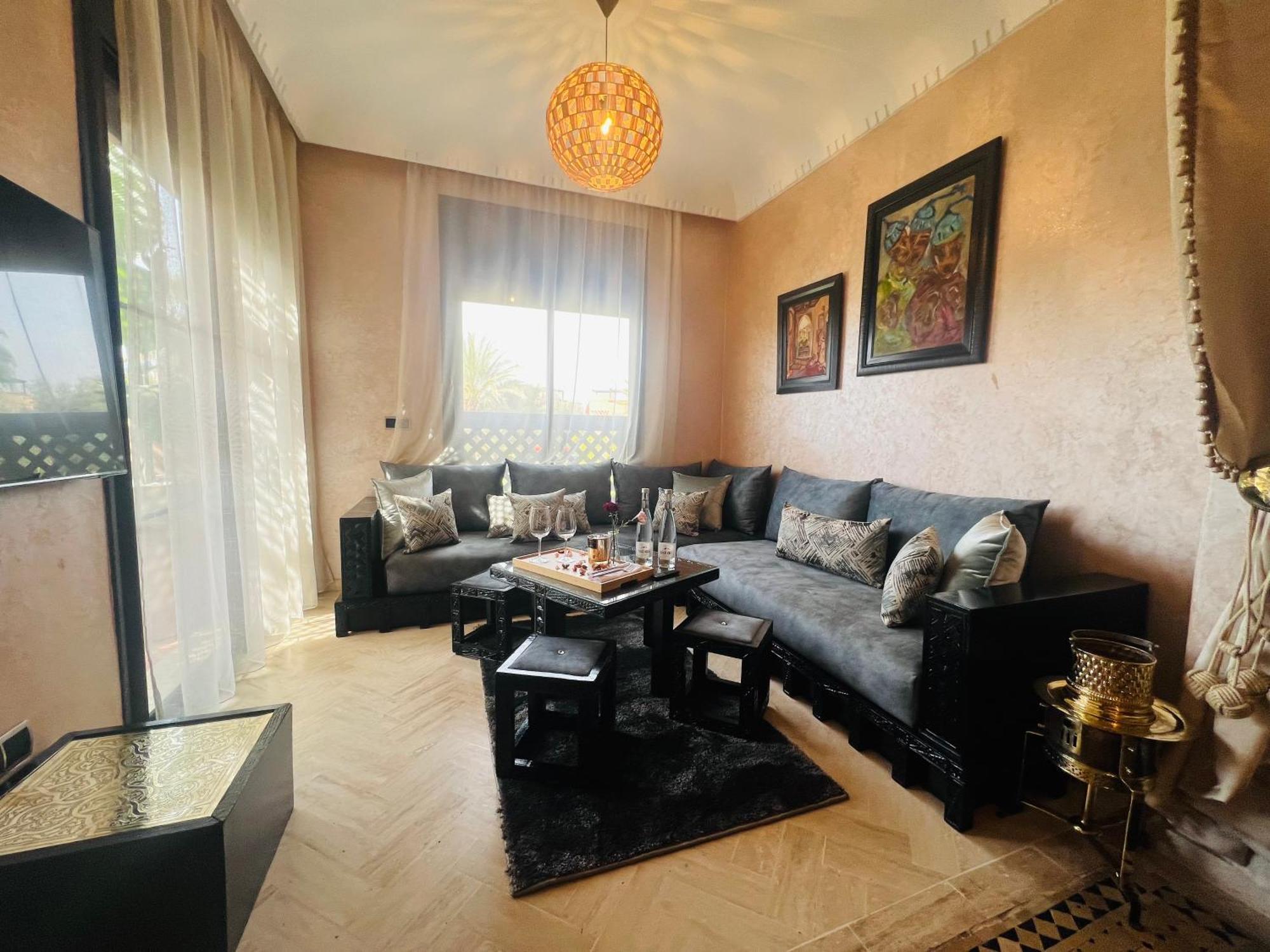 Duplex Atlas Golf Resort Pοοl Νieω Seriniτყ & Cαlm Маракеш Екстериор снимка